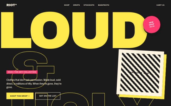 Display / Anti-design — interface reference preview