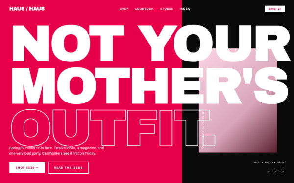 Hot Magenta — interface reference preview